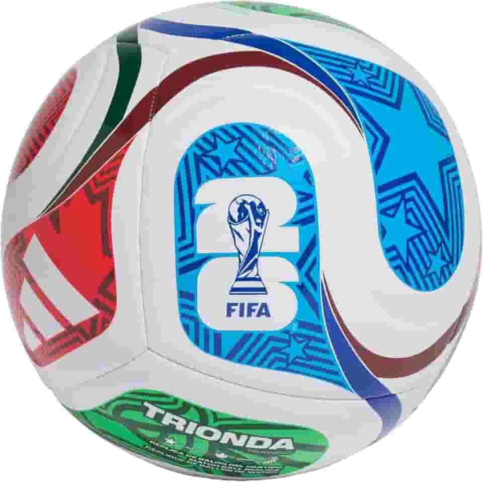 adidas Bola de treinamento Trionda Copa do Mundo 26 da FIFA para adulto unissex branco 38 EU