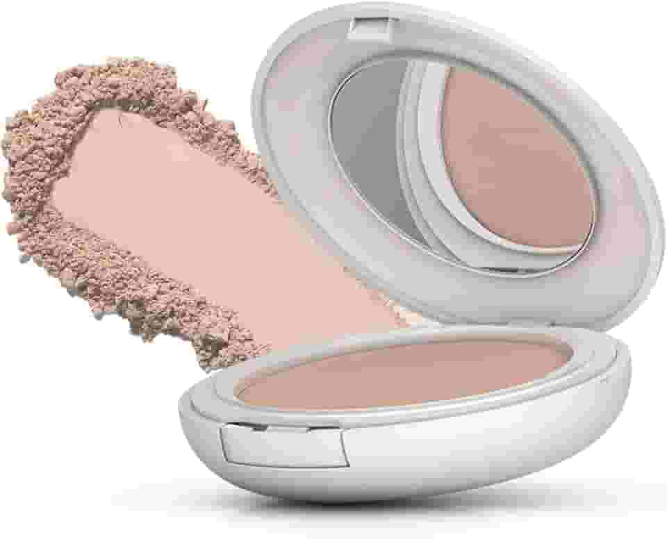 MANTECORP - Protetor Solar Facial em Pó Compacto Episol FPS 50 - Protege a Pele e Retoca a Maquiagem, Reduz Brilho por Até 6h - Tom 1 Extra Claro - 10g