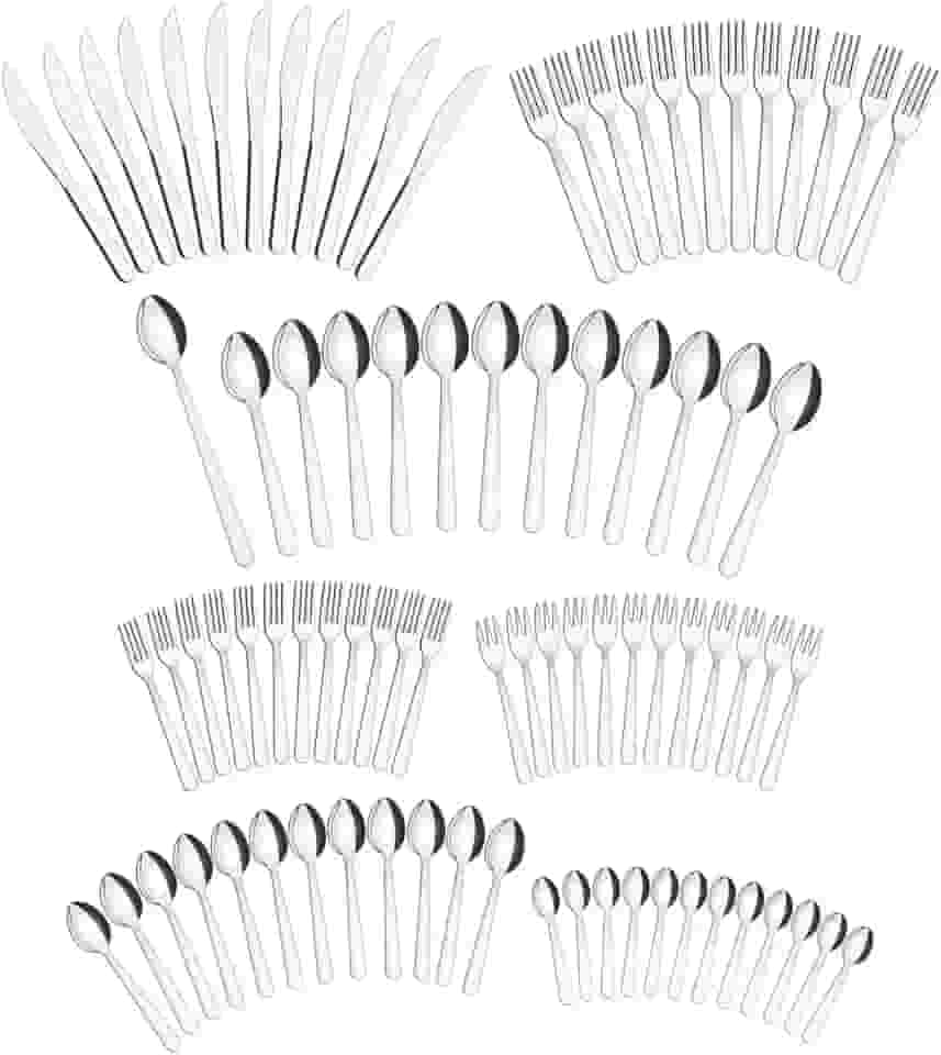 Faqueiro Inox 85 Peças Com Gaveteiro Malibu Cinza Tramontina