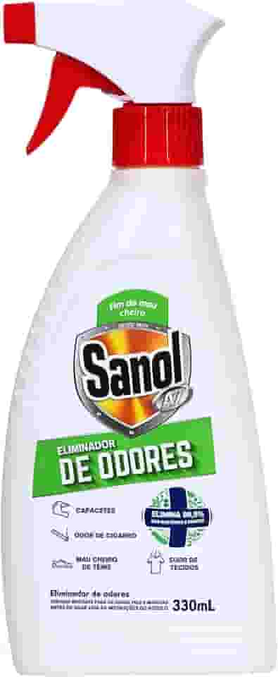 Sanol A7 - Eliminador De Odores 330 Ml Branco