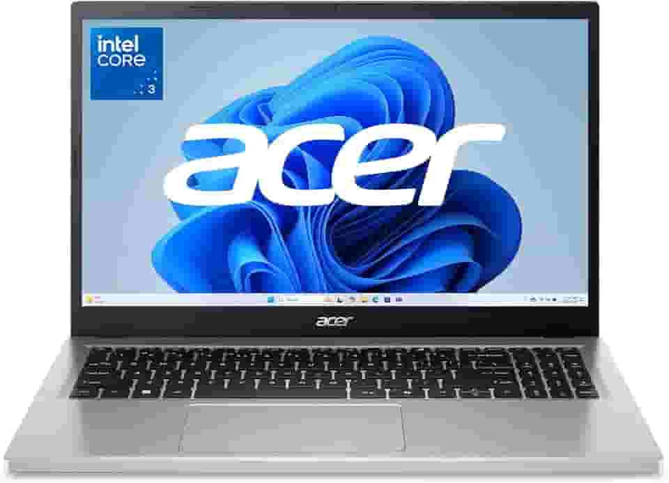 acer Aspire Go 15 AI Ready Laptop | visualização IPS FHD de 15,6 polegadas (1920 x 1080), Processador Intel Core 3 N355 | gráficos Intel | 8 GB DDR5 | 128 GB UFS | Wi-Fi 6 | Windows 1indows 128 1 Home