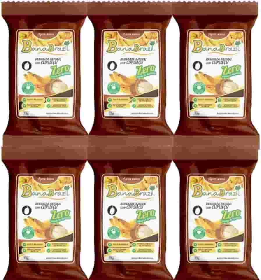 Bananinha Tradicional com Cupuaçu Zero Açúcares 40 Unidades de 23g