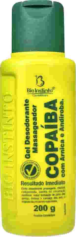 Gel Massageador Copaíba E Andiroba 200g - Bio Instinto