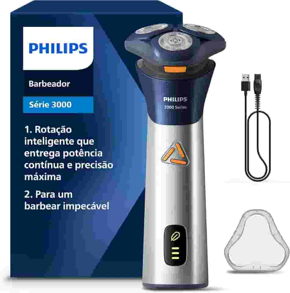 Barbeador Elétrico Shaver Série 3000 6D S3881/00 Philips