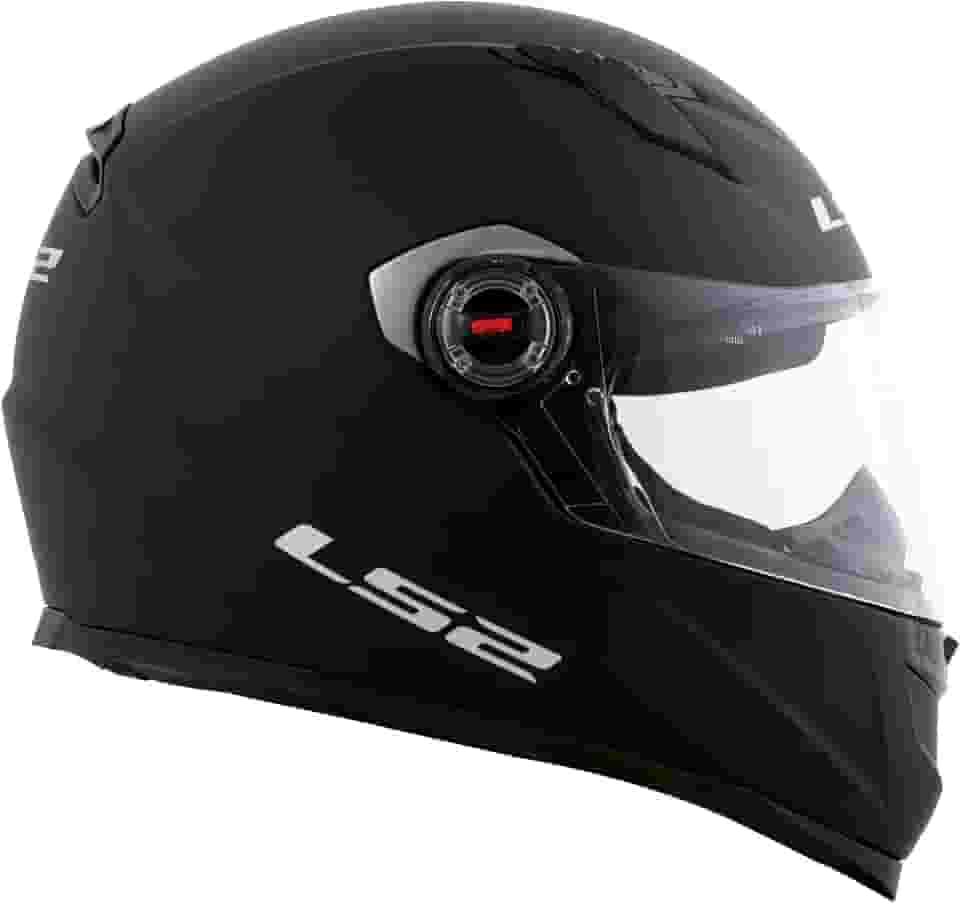 Capacete Ls2 Ff358 Monocolor Preto Fosco 58/M
