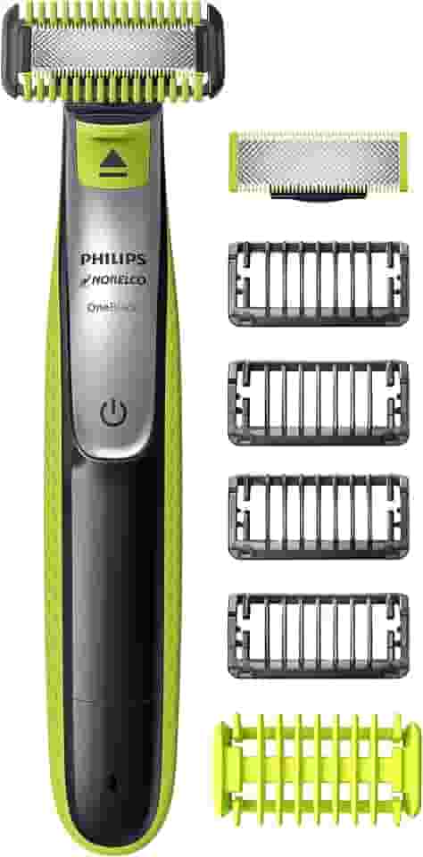 Aparador e barbeador elétrico híbrido Philips Norelco OneBlade Face + Body QP2630/70