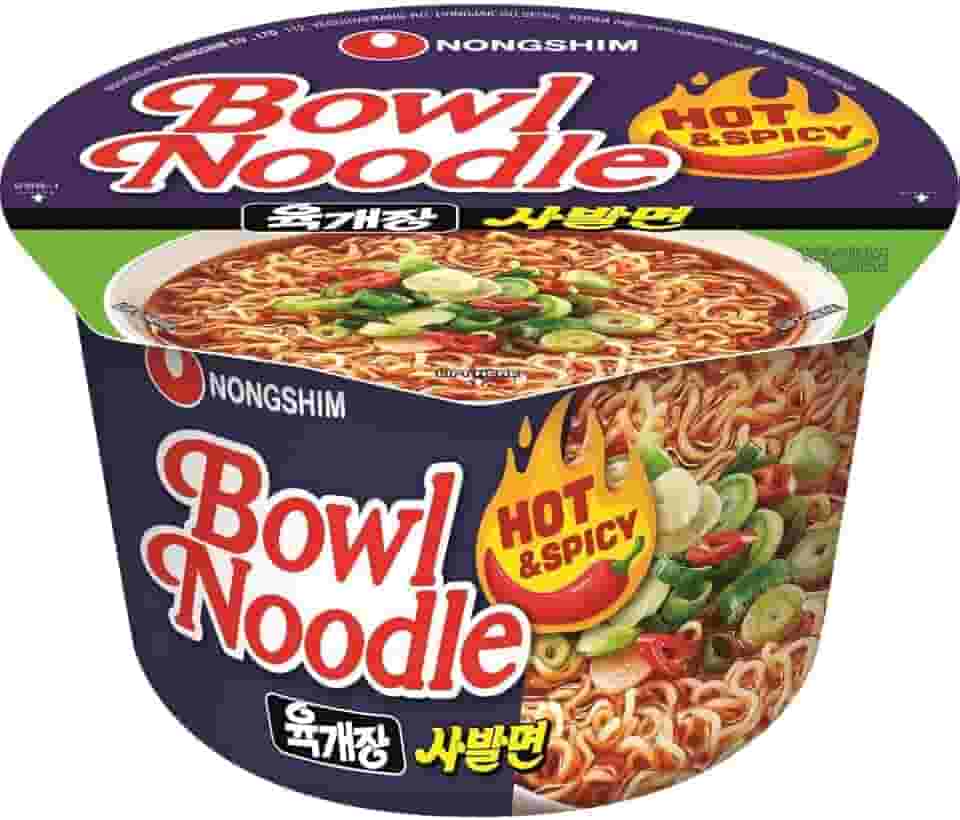 Lamen Coreano Yuguejang Bowl Noodle Hot Spicy 100g - Nongshim