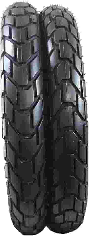 Jogo Pneu Moto Titan 150 E 125 Fan 150 E 125 Cg 150 E 125 Dianteiro E Traseiro Technic T&c Novo 90/90-18 E 2.75-18