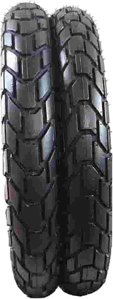 Jogo Pneu Moto Titan 150 E 125 Fan 150 E 125 Cg 150 E 125 Dianteiro E Traseiro Technic T&c Novo 90/90-18 E 2.75-18