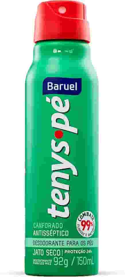 Tenys Pé Baruel Canforado Jato Seco 92g - Desodorante para os pés