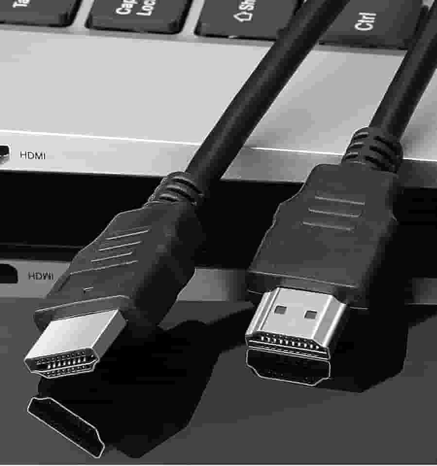 Cabo HDMI de 0,9 m, 18 Gbps de alta velocidade HDMI trançado, 1080p a 60 Hz, compatível com laptop, monitor, PS3, TV, mais