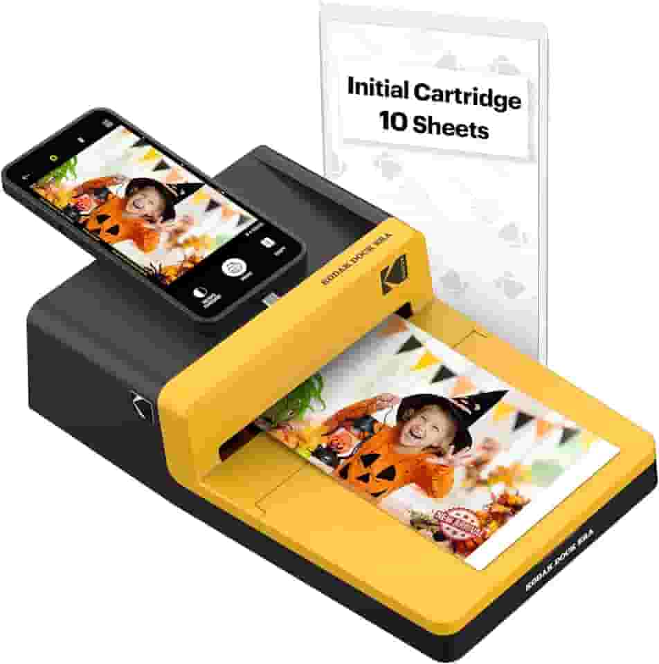 KODAK Impressora fotográfica instantânea Dock ERA Plus 4PASS (4 x 6) (impressora + 10 folhas)