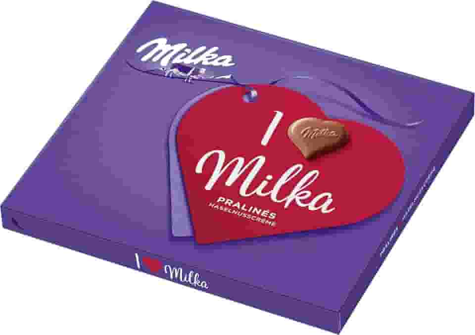 Milka Bombom Recheado I Love Nuss Nougat 110G