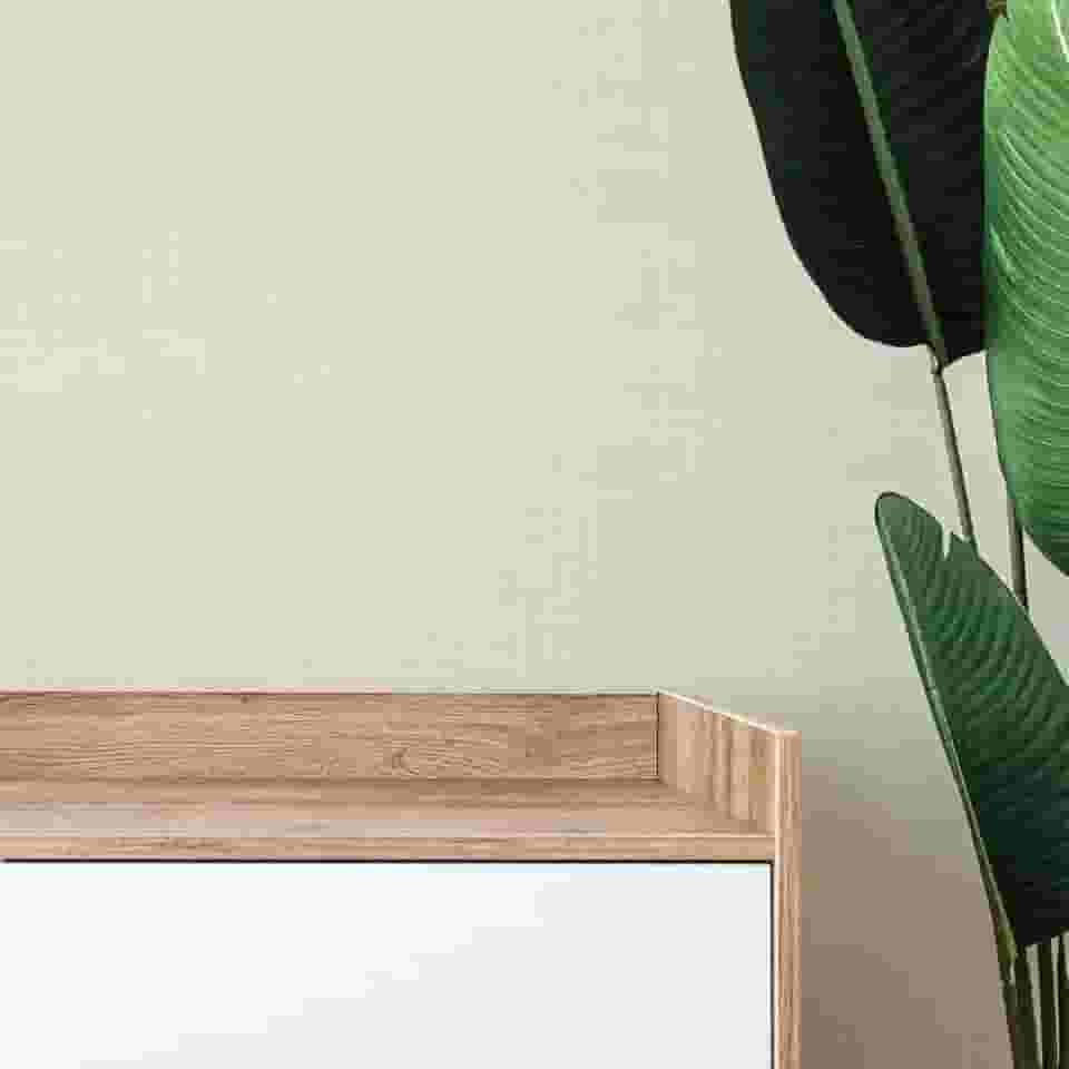 Papel De Parede Adesivo Efeito Linho Tons Bege Rolo 10M