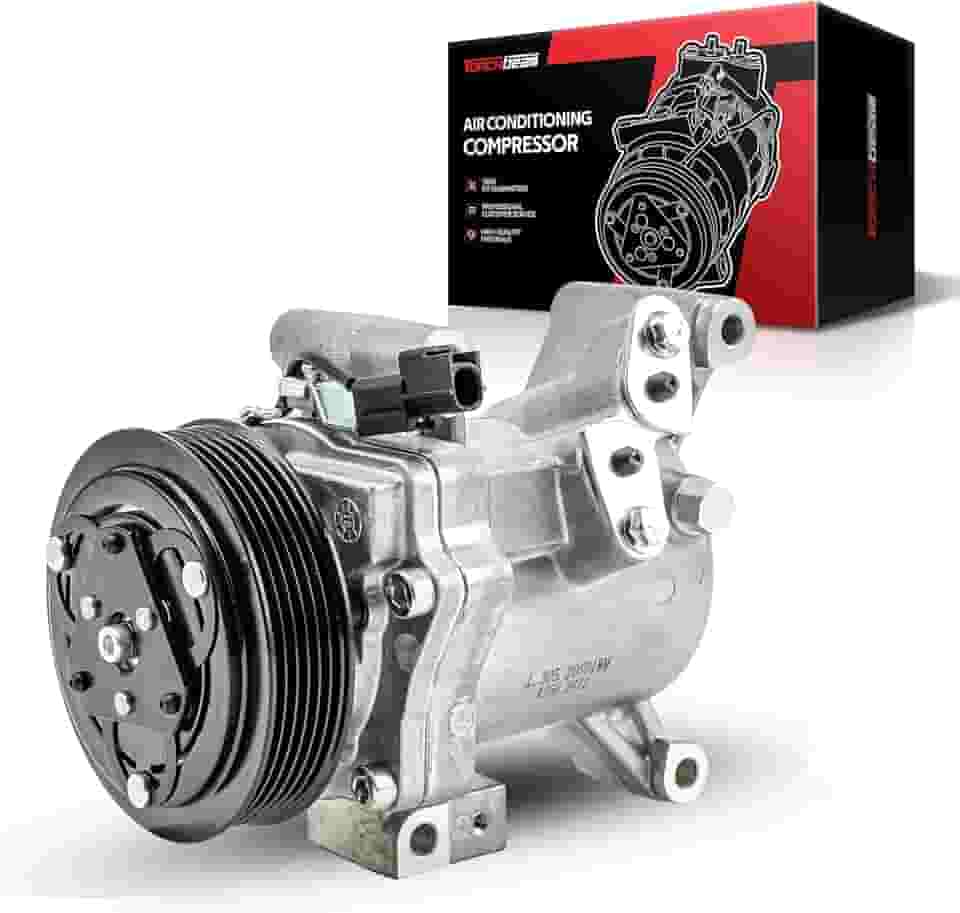 Torchbeam Compressor AC 198384, compressor de ar condicionado automotivo compatível com CX-5 2013-2018, CX-5 2019-2022 2.5L, 3 2014-2018
