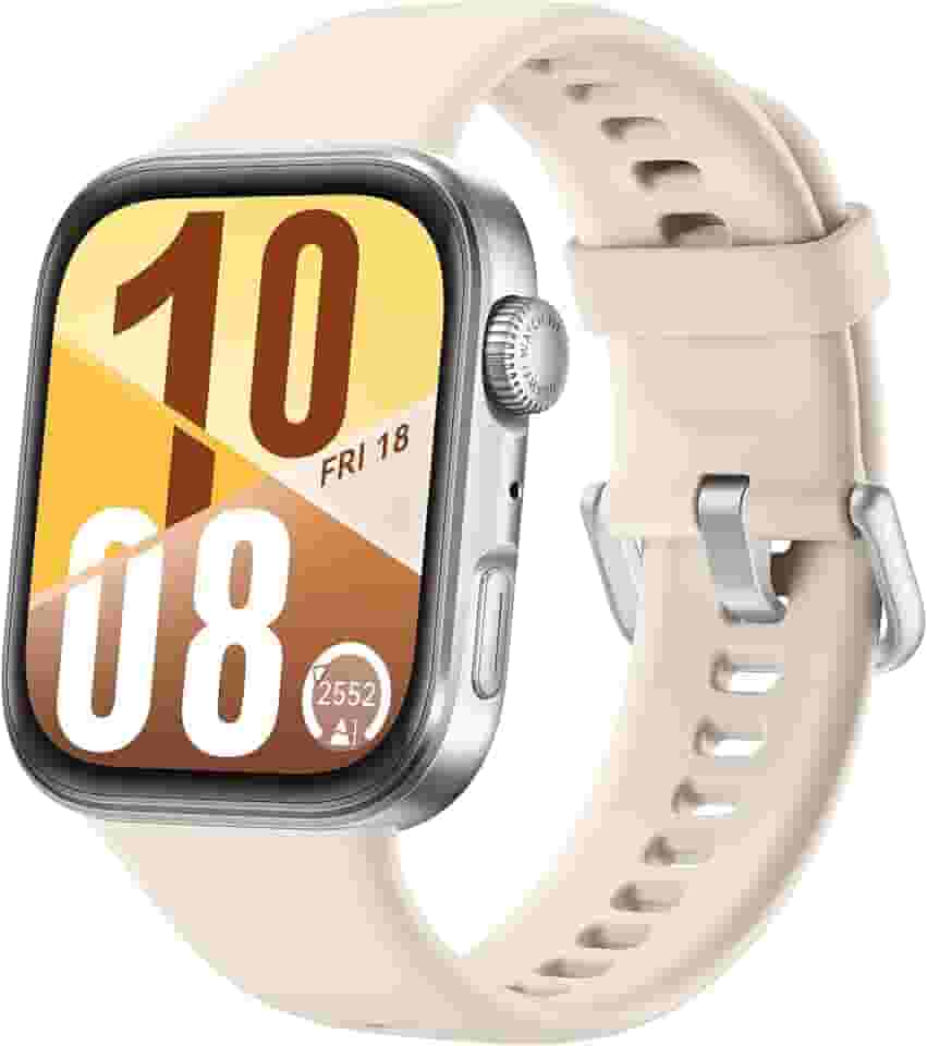 Smartwatch, HUAWEI WATCH FIT 4, Modos Esportivos Aprimorados, Assistente de Bem-Estar Emocional, Bateria com Autonomia de Até 10 Dias, Compatível com iOS e Android, Branco