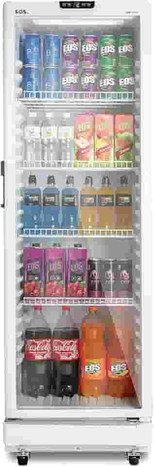 Refrigerador Expositor Vertical EOS 286 Litros Eco Gelo Digital Branco EEV260B 220V