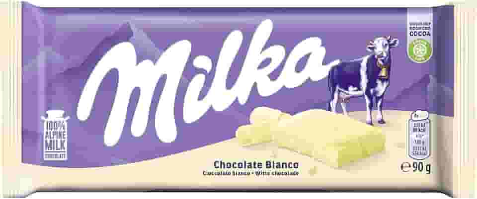 Chocolate Milka Branco White 100G