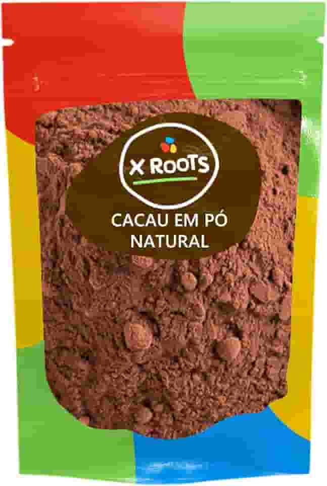 Cacau em Pó Natural 100% 1kg - X Roots