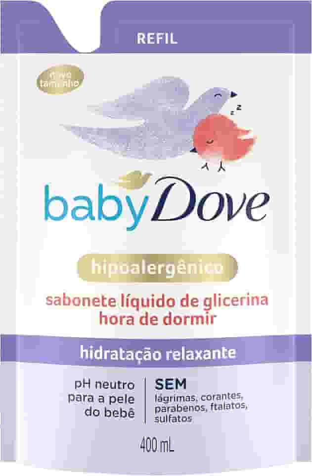 Sabonete Líquido de Glicerina Hidratação Relaxante Hora de Dormir 400ml Refil
