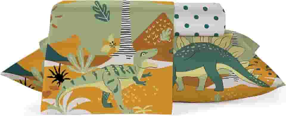 Jogo Roupa de cama Duplo infantil 100% Algodão Teka Kids