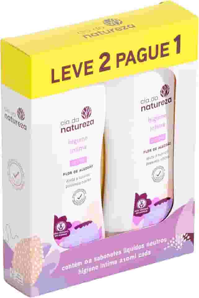 Teimoso Sabonete Intimo Liquido Cia Da Natureza Kit Neutro Prom Lv2 Pg1 210Ml Grts Porta Absorv