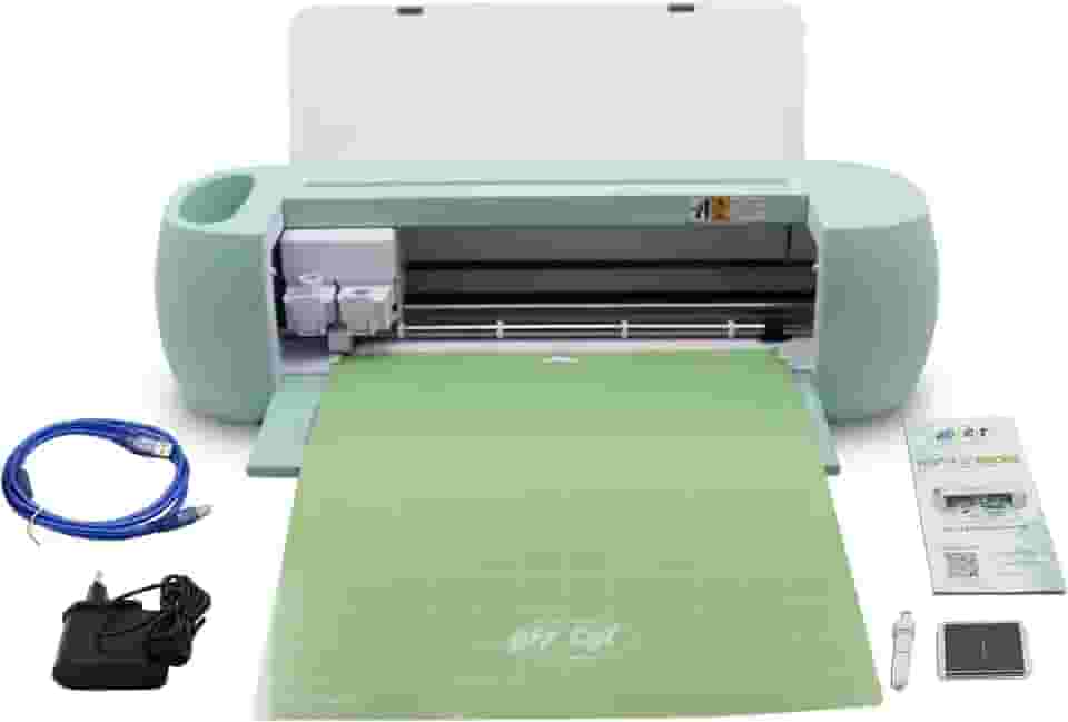 OFF CUT OFF-P3 Verde – Máquina de Recorte com Bluetooth, Bivolt, Compatível com iOS, Android e Windows. Ideal para Artesanato e DIY. Corta Papel, Vinil, EVA e Mais, 10594