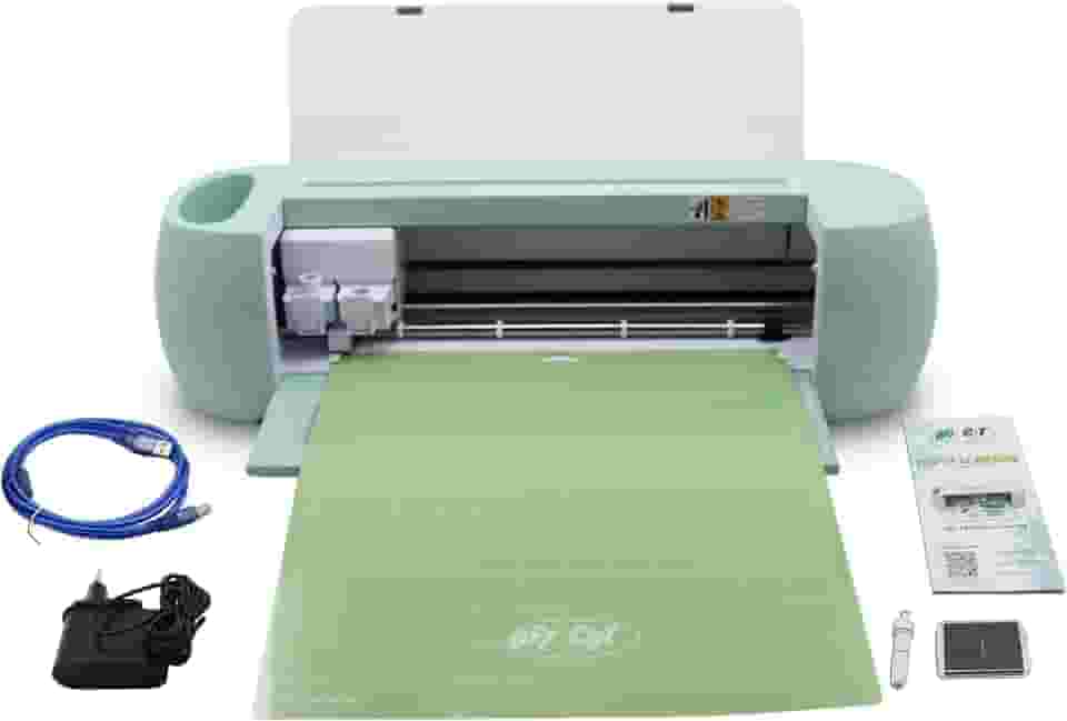 OFF CUT OFF-P3 Verde – Máquina de Recorte com Bluetooth, Bivolt, Compatível com iOS, Android e Windows. Ideal para Artesanato e DIY. Corta Papel, Vinil, EVA e Mais, 10594