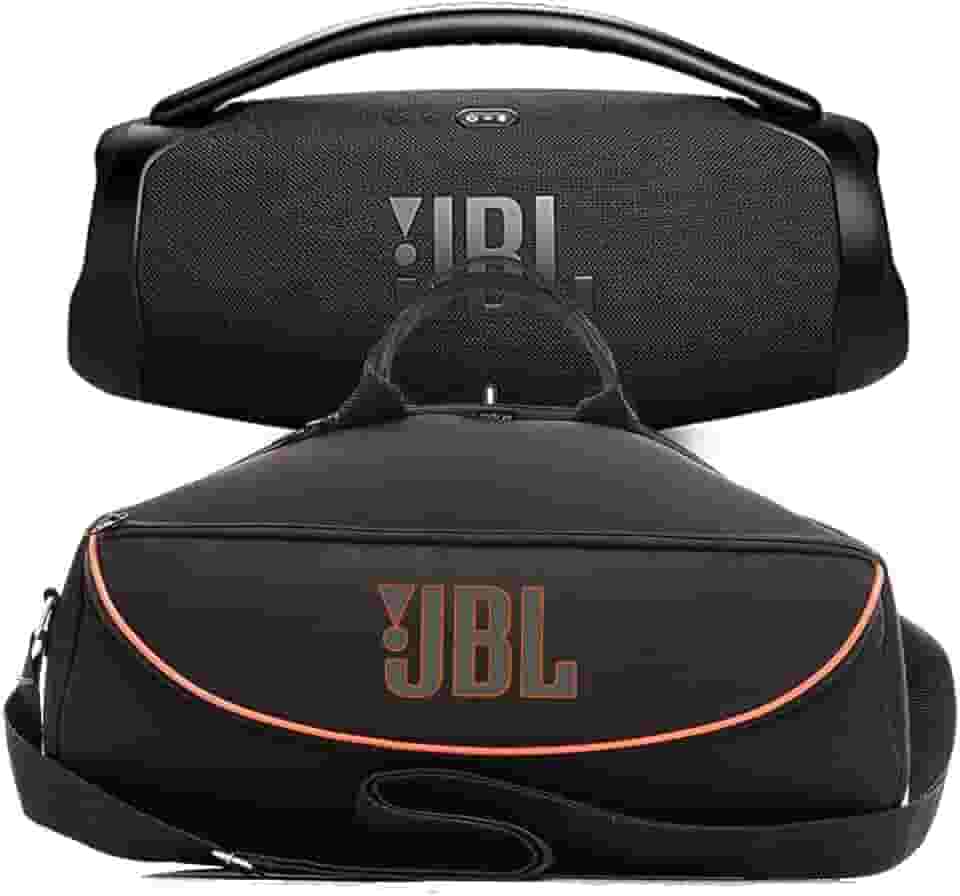 Bolsa Case Capa Bag Triboshop para Boombox 3 2 1 Com Bolso Alça Resistente - Resistente a Agua, Acolchoado Premium