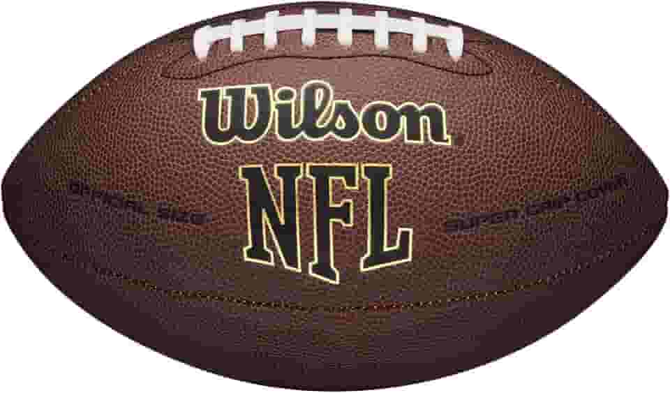 WILSON Bolas de futebol NFL Super Grip Composite