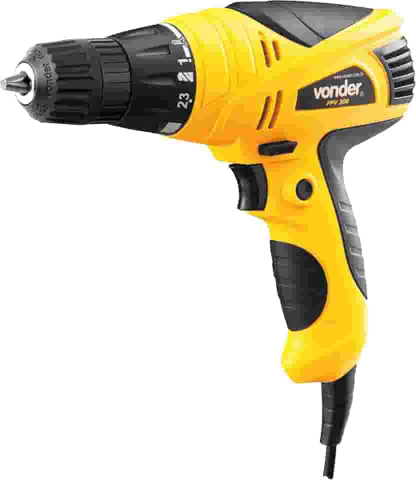 Vonder, Furadeira/Parafusadeira 3/8", 280 W, Fpv 300, 127 V~.