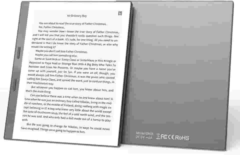 Dpofirs Android Tablet e Livro Reader, 1 GB de RAM 32 GB, Leitura Personalizável, Wi -Fi, Bluetooth, Bateria de 1300mAh, Leitor de Livros Eletrônicos (Cinza)