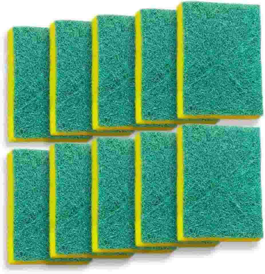 Esponja de Limpeza Dupla Face 3M - Scotch Brite C/10Unidades