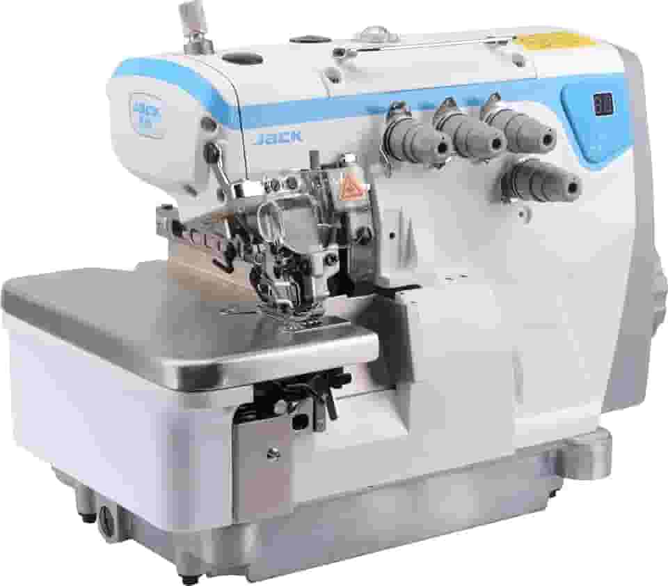 Máquina de Costura Interlock JACK Direct Drive Ind com Mesa Jack-E4S-5 (110V)