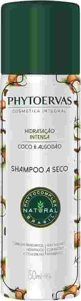 Phytoervas Phyto Shampoo Seco Hidratação Intensa 150Ml Branco