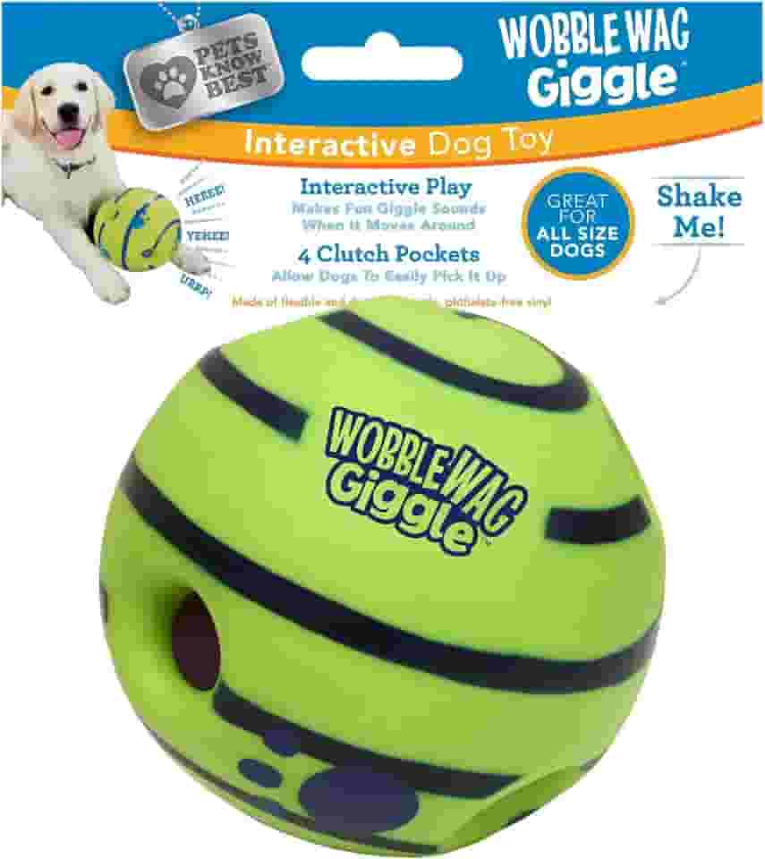 Wobble Wag Giggle Brinquedo Interativo Para Cães