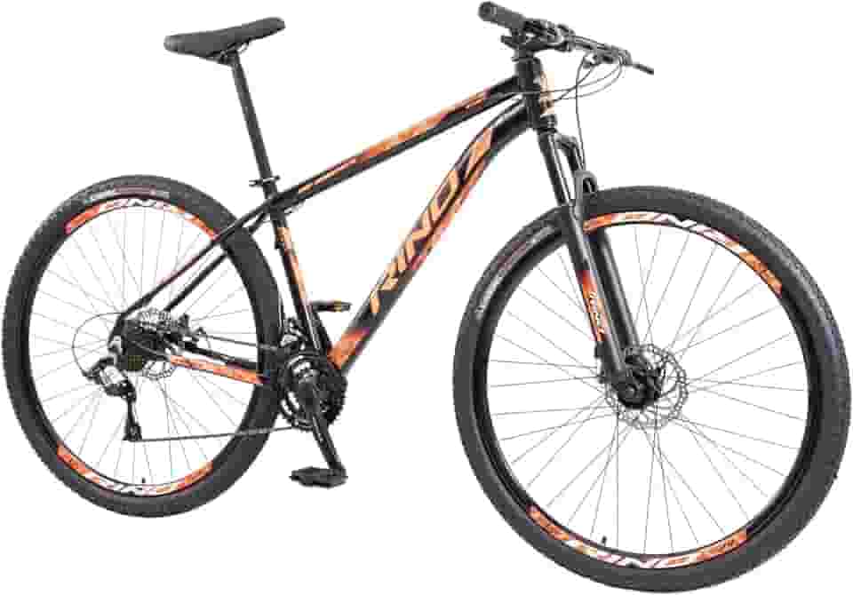 Bicicleta Rino Start RX 1.4 MTB Aro 29 Alumínio 24 Marchas Freio a Disco Suspensão Dianteira