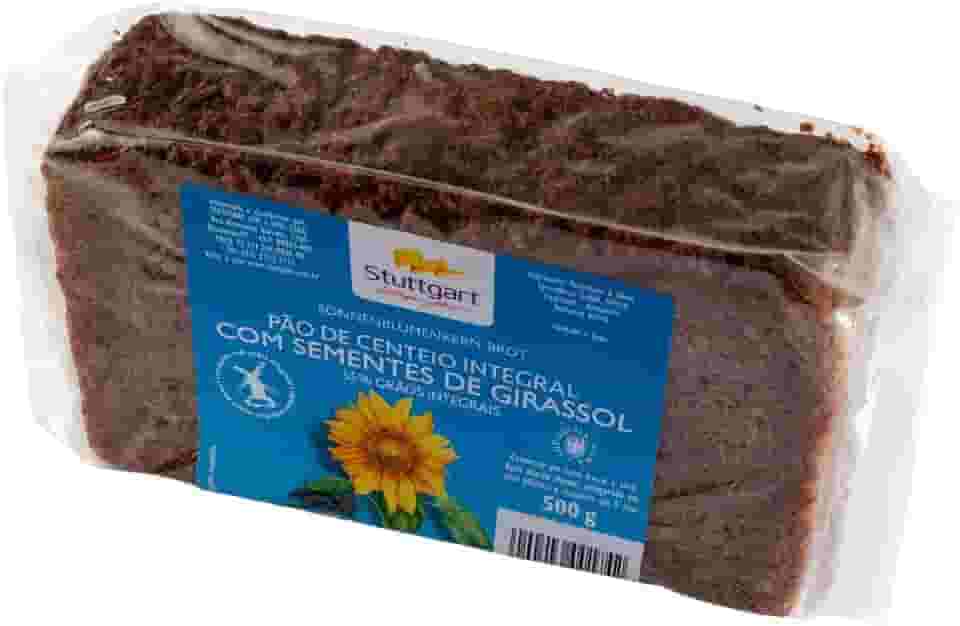 Mestemacher Pão Girassol 500G Stuttgart (Centeio Integral Com Sementes De Girassol)