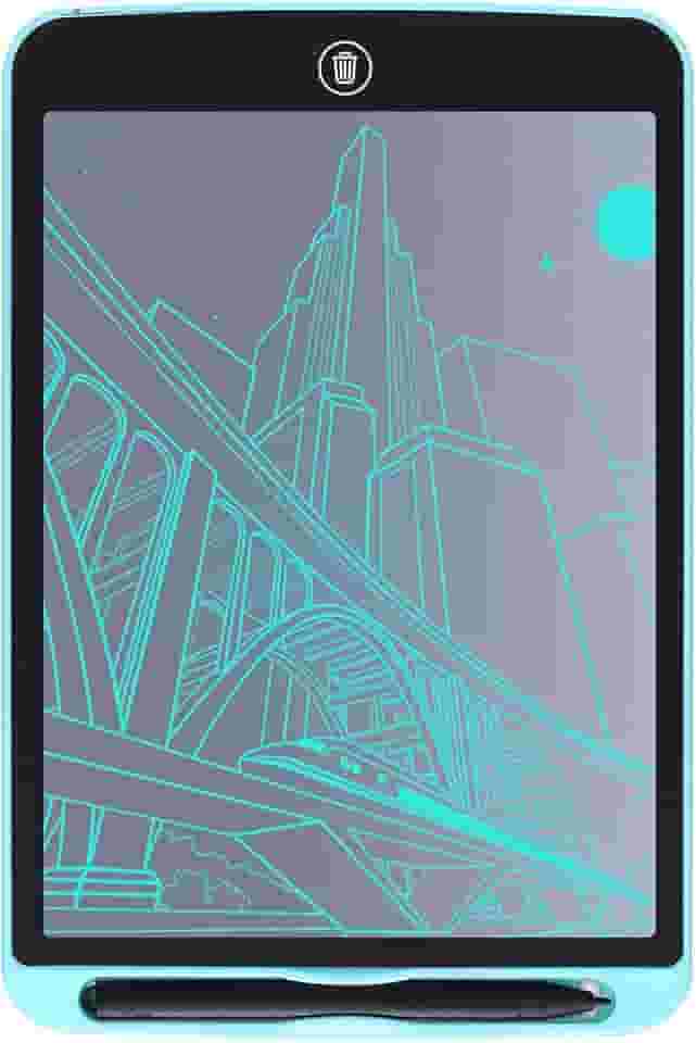 Tablet de Escrita LCD 10 5 Polegadas Tábua Desenho Digital Eletrônica Bloco Apagável Tela Cor Única Apagar com um Clique
