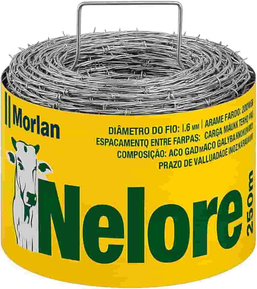 Arame Morlan Farpado Para Cerca Nelore - 250m