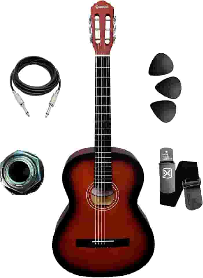 Violão Eletroacústico Giannini Start S-14 Sunburst Aço