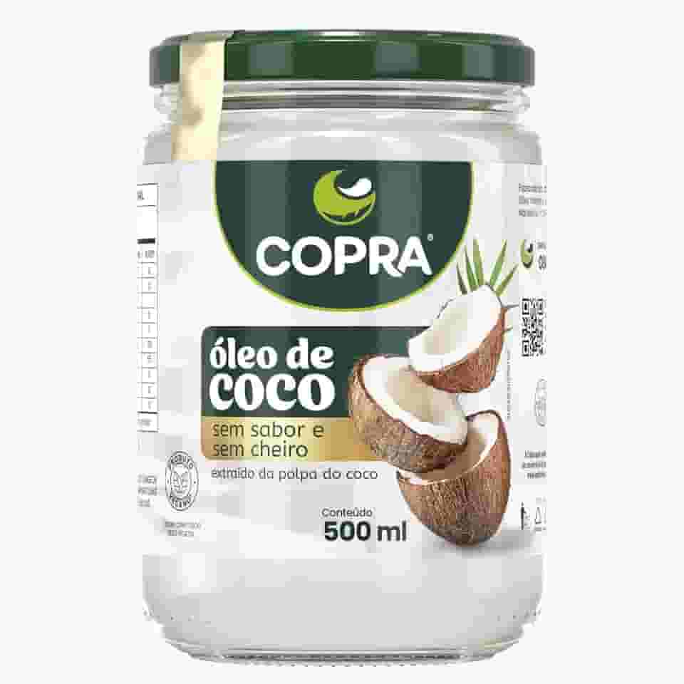 Óleo de Coco sem Sabor 500ML