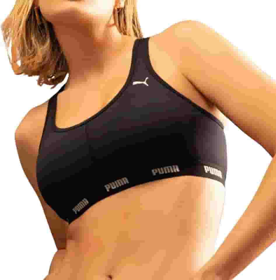 Top Puma Feminino Esportivo Academia Bojo Removível Original