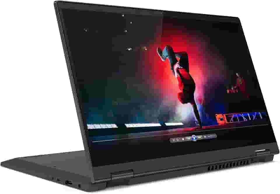 Laptop 2021 Lenovo IdeaPad Flex 5 14' FHD Touch 2 em 1 conversível, AMD Ryzen 3 4300U, 4 GB RAM, 256 GB SSD, Windows 10 S