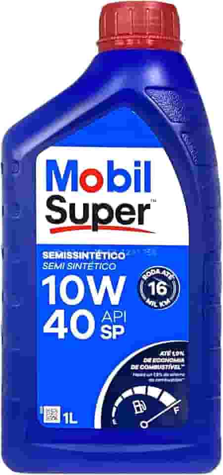 Óleo Para Motor 10W40 Semi Sintético Mobil Super