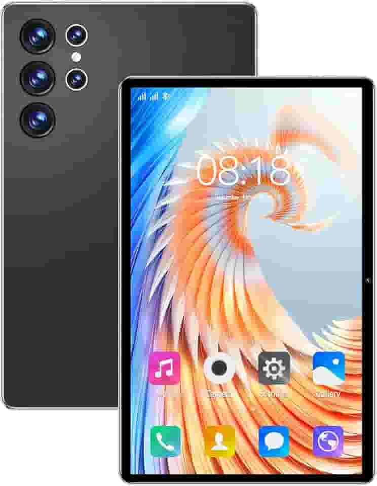 Tablet S23 11” Android 13, 16GB RAM 512GB ROM, Câmera 16MP, Tela 2.5K, Snapdragon 870, 5G, GPS, Bateria 8000mAh – Sem Marca (preto)