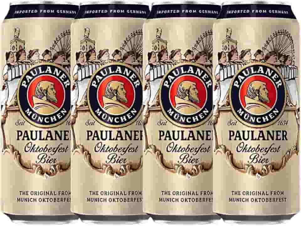 Kit 4 Cervejas Paulaner Edição Especial Oktober Bier 500ml