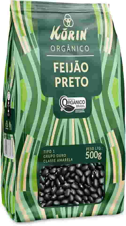 Korin Feijão Preto Orgânico - Pct 500G