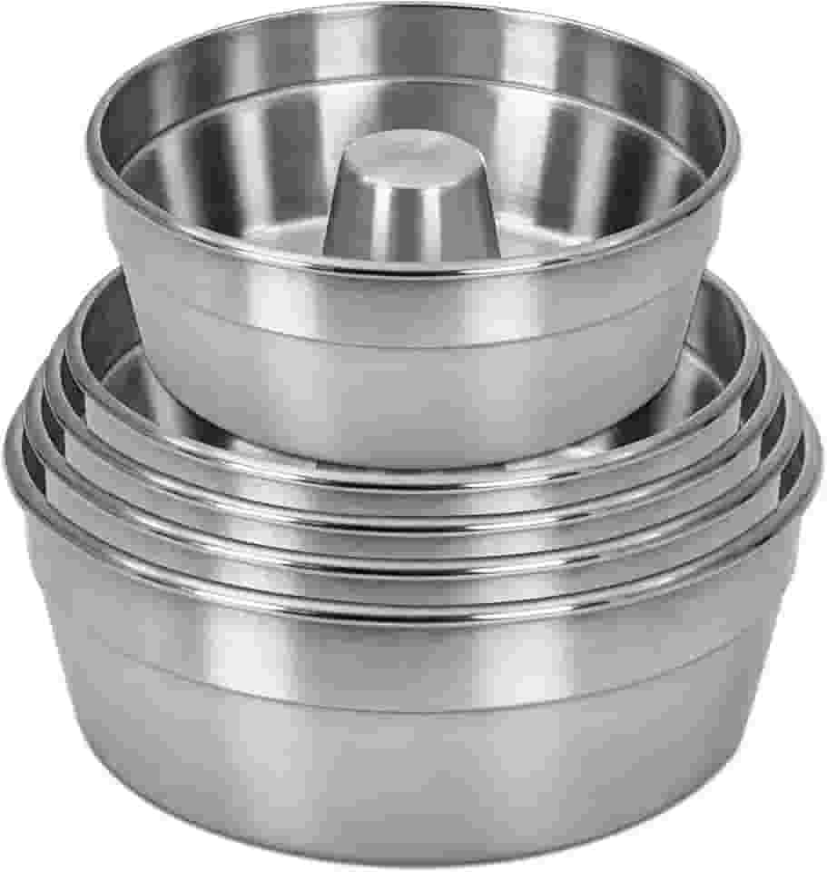 Jogo Com 5 Assadeiras Forma Para Bolo Pudim Sobremesa Nº 14-16-18-20-22