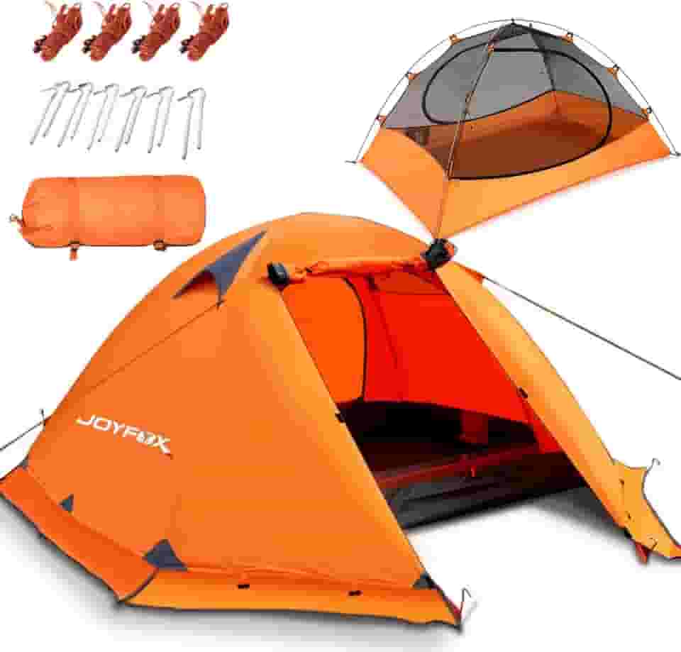 JOYFOX Barraca de Camping 3 Pessoas RAINFLY Alumínio Ultralight Upf 50 Coluna D'água de 3000mm